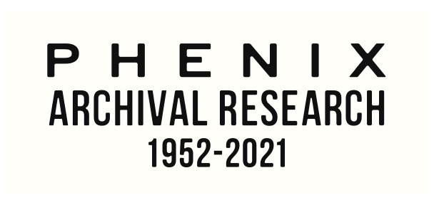 PHENIX ARCHIVAL RESEARCH ／ フェニックス アーカイバル リサーチ