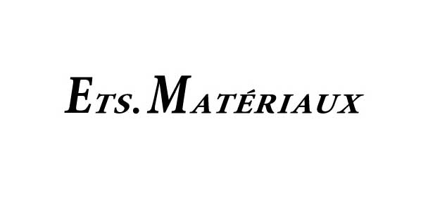 ETS.MATERIAUX ／ イーティーエス マテリオ | MAKES ONLINE STORE