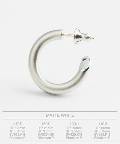 CAREERING＞PLACEBO 301 matt 両耳用 | MAKES ONLINE STORE