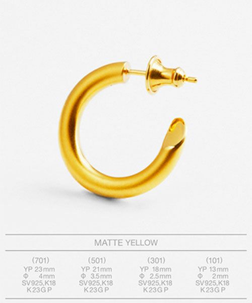 CAREERING【両耳用】 PLACEBO 301 matte(SV) PLACEBO 301 (SV) | CAREERING - キャリアリング公式オンラインストア