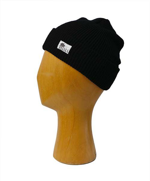 国際ブランド】 マシス MASSES BLACK CAP ニットキャップ KNIT 帽子