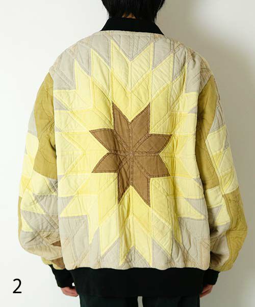 【激レア】Soloist vintage quilt flight jacket