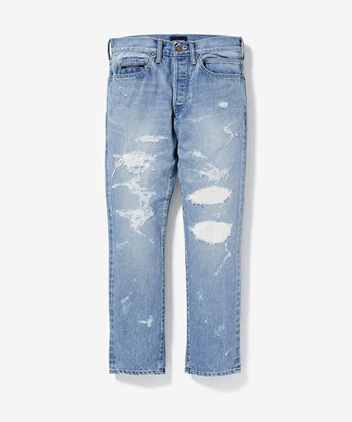 DESCENDANTディセンダントDIN-4 DAMAGE JEANS ディセンダント 8800円