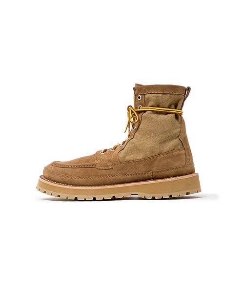 HUNTER ZIP UP BOOTS COW LEATHER (F3501) | nonnative