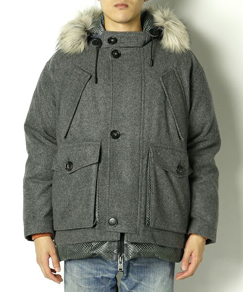 N.HOOLYWOOD＞×WOOLRICH DOWN JACKET | MAKES ONLINE STORE