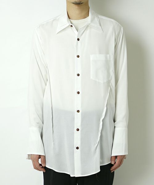 ＜sulvam＞Double Collar Shirt | MAKES ONLINE STORE