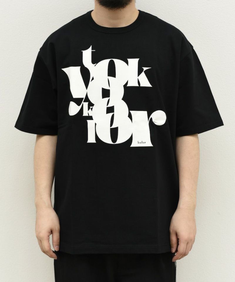 kolor＞度詰天竺 'tokyokolor' Tee(20SCM-T06204) | MAKES ONLINE STORE