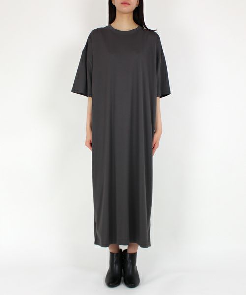 ATON＞SUVIN60/2 OVERSIZED DRESS | MAKES ONLINE STORE