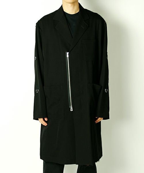 TAKAHIROMIYASHITATheSoloist.＞notched lapel doctor jacket. | MAKES