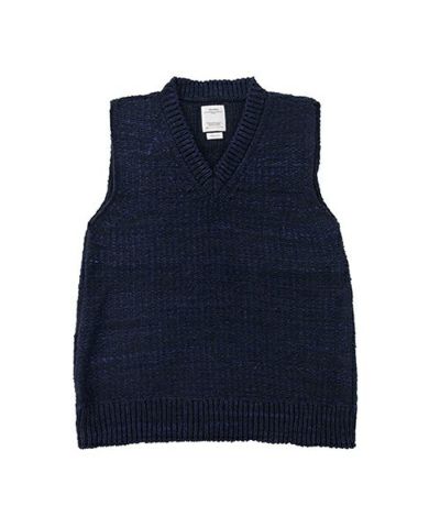 シルバーグレー サイズ 新品 visvim 20AW TUSSAR V-NECK VEST NAVY 3