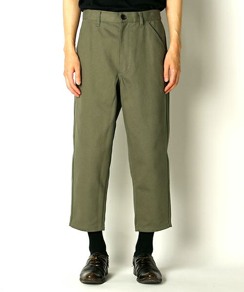 COMMEdesGARCONS SHIRT＞Cotton Twill Plain Pants | MAKES
