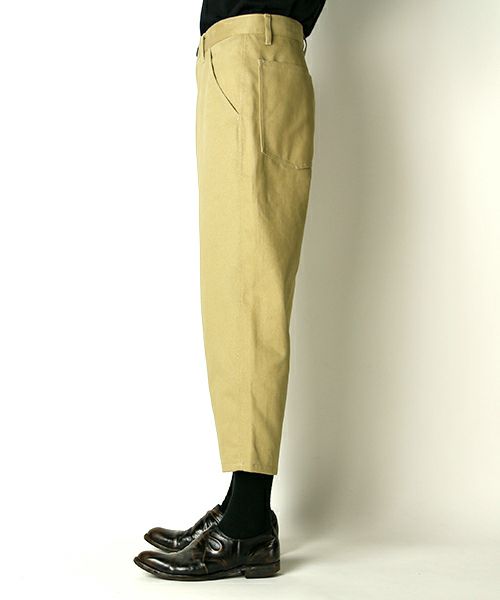 COMMEdesGARCONS SHIRT＞Cotton Twill Plain Pants | MAKES