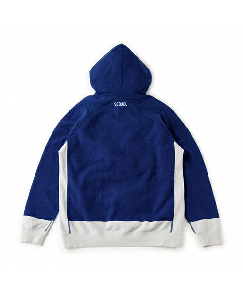 ロゴバンド付 20aw sequel zip hoodie XL black