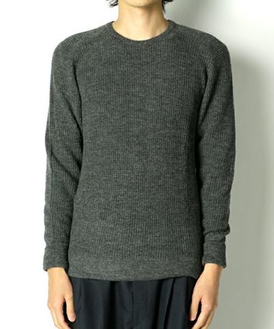 THE INOUE BROTHERS＞Thin Waffle Knit Pullover(TIB20-AL1003