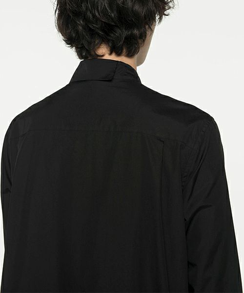 Ground Y＞100/2 cotton broad Cut off Collar Shirt | MAKES ONLINE STORE