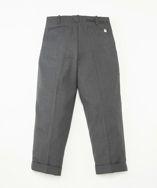 SEQUEL＞TWO TUCK PANTS (SQ-20AW-PT05) | MAKES ONLINE STORE