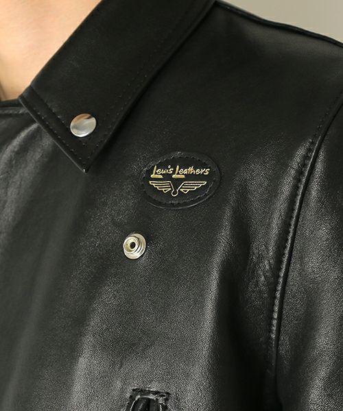 LEWIS LEATHERS＞Tight-Fit Lightning Sheep Skin (No.391TV