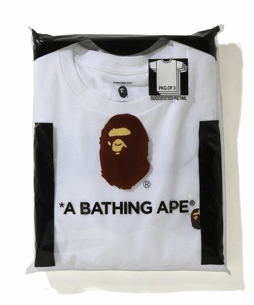 READYMADE＞READYMADE × A BATHING APE® 3 PACK TEE | MAKES 