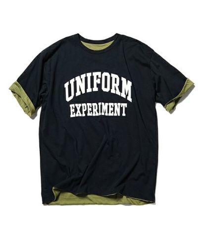 uniform experiment REVERSIBLE BIG Tシャツ