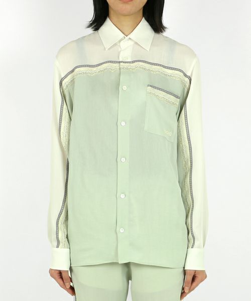 KOCHE＞Recycled Satin SHIRT | MAKES ONLINE STORE