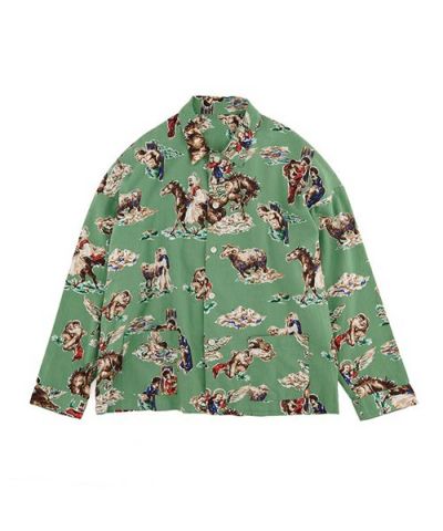 SAINT MICHAEL＞PJ SHIRT horse (SM-S21-0000-033) | MAKES ONLINE STORE