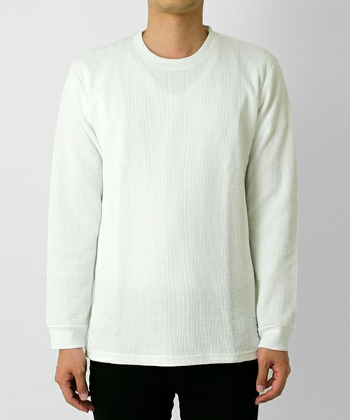 THE INOUE BROTHERS＞Waffle Crew Neck (TIBSS21-006) | MAKES ONLINE
