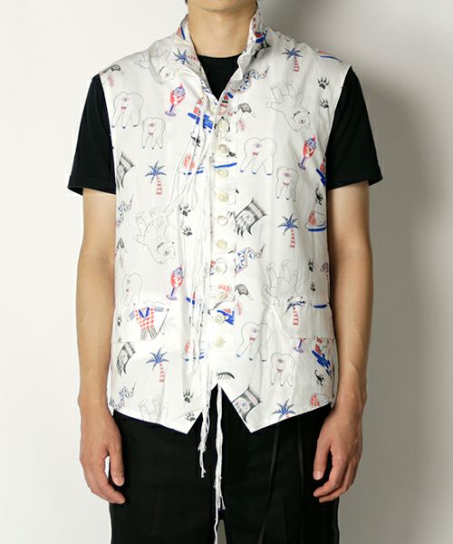 Midorikawa＞VEST #OUT OF MUSEUM (MID21FW-SH01) | MAKES
