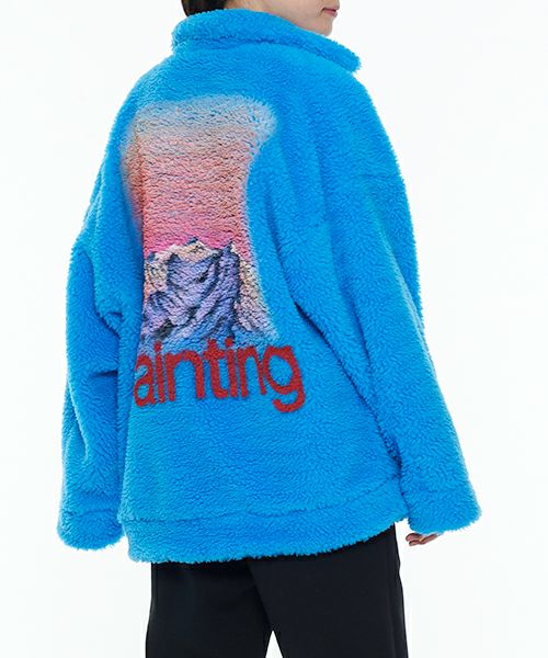 doublet＞HAND PAINTED RECYCLE FUR JACKET | MAKES ONLINE STORE