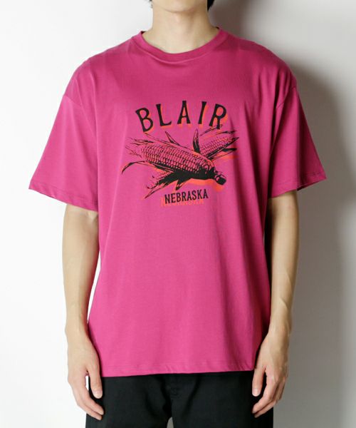 RAF SIMONS＞Big fit T-shirt Blair Nebraska | MAKES ONLINE STORE
