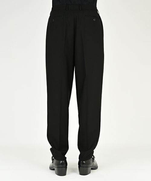 LAD MUSICIAN＞2TUCK TAPERED WIDE SLACKS（2221-556） | MAKES ONLINE