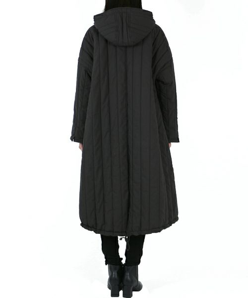 ARCHI＞ORGANIC COTTON STRIPE QUILT MODS COAT | MAKES ONLINE STORE