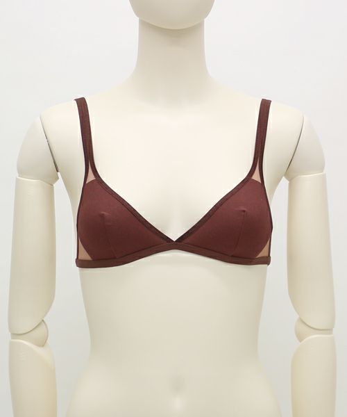 ＜OVERNEATH＞Bra031(Choco)