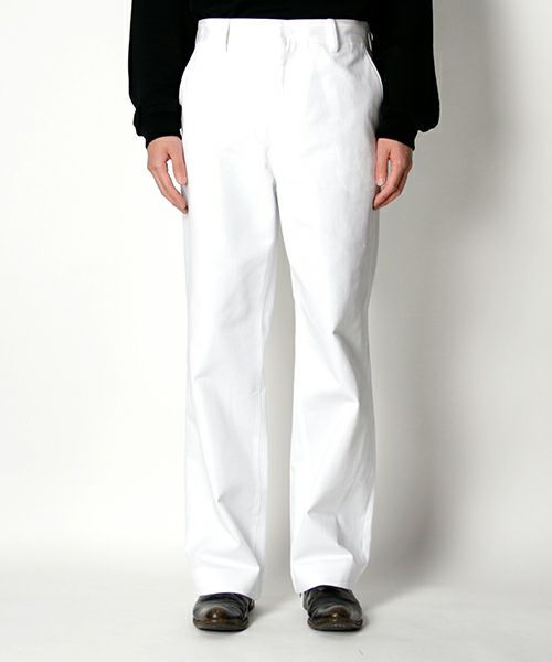 AURALEE＞HARD TWIST FINX HEAVY CHINO SLACKS | MAKES ONLINE STORE