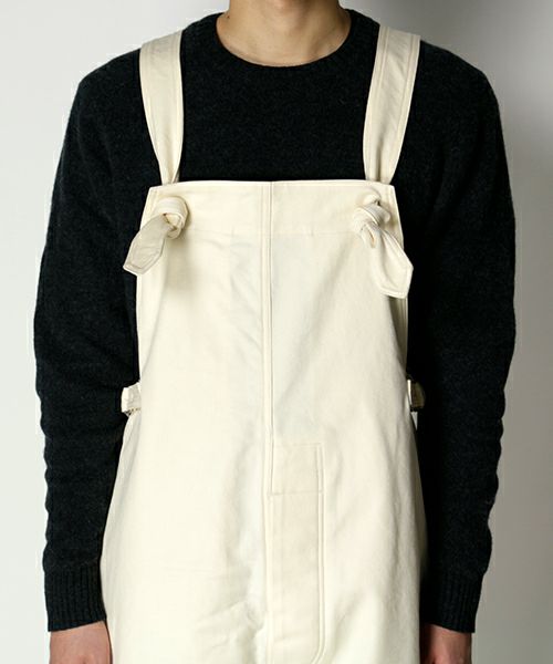 ＜blurhmsROOTSTOCK＞Cotton Serge Salvage Overalls