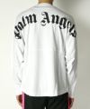 ＜PALM ANGELS＞CLASSIC LOGO OVER TEE L/S WHITE (PMAR22-C004)