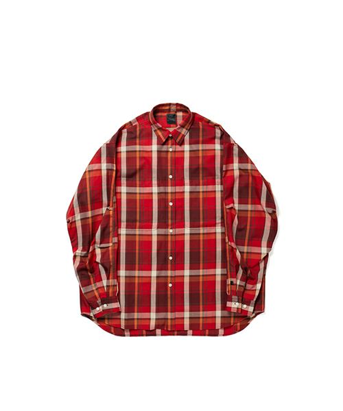 ＜DAIWA PIER39＞Tech Work Shirts Flannel Plaids