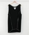 ＜sulvam＞Slash tank top