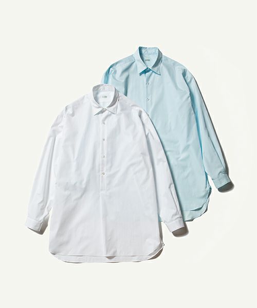 ＜A.PRESSE＞Pullover Granpa Shirt