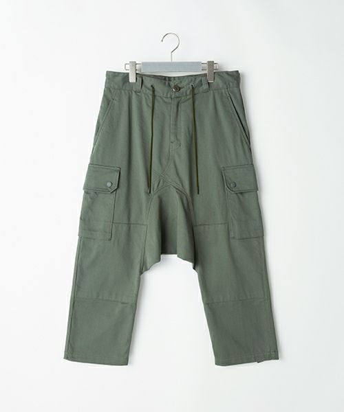 ＜FUMITO GANRYU＞F-2 sarrouel pants