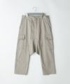 ＜FUMITO GANRYU＞F-2 sarrouel pants