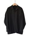 ＜COMOLI＞カシミヤ和紙　オープンカラーシャツ（V01-01006）