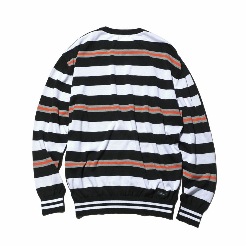 SOPHNET.＞BACK BORDER CREWNECK KNIT | MAKES ONLINE STORE