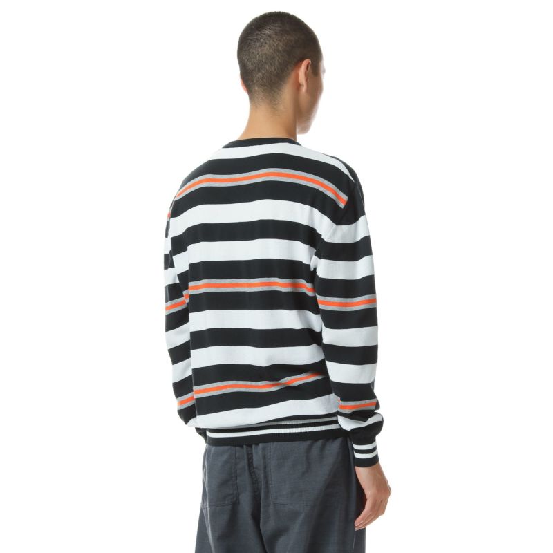 SOPHNET.＞BACK BORDER CREWNECK KNIT | MAKES ONLINE STORE