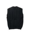 ＜uniform experiment＞COTTON CABLE KNIT VEST