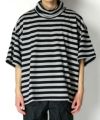 kolor BEACON＞ボーダータートルネック TEE (22SBM-T09237) | MAKES