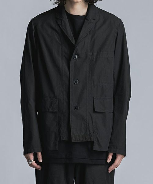 ＜The Viridi-anne＞Garment Dye Cotton Linen Jacket