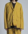 ＜The Viridi-anne＞Garment Dye Cotton Linen Jacket
