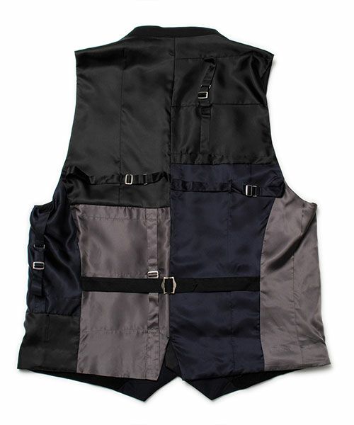 ＜doublet＞"洋服の青山"UPCYCLE OVERSIZE VEST