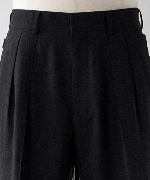 RAINMAKER＞2-PLEATED TROUSERS | MAKES ONLINE STORE