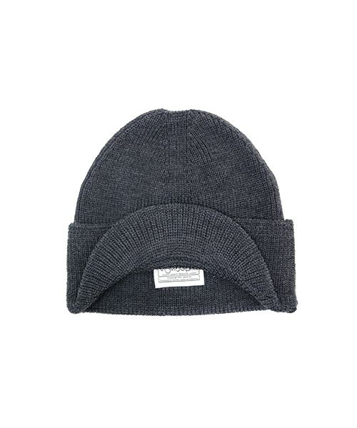 visvim＞VS VISOR KNIT BEANIE | MAKES ONLINE STORE